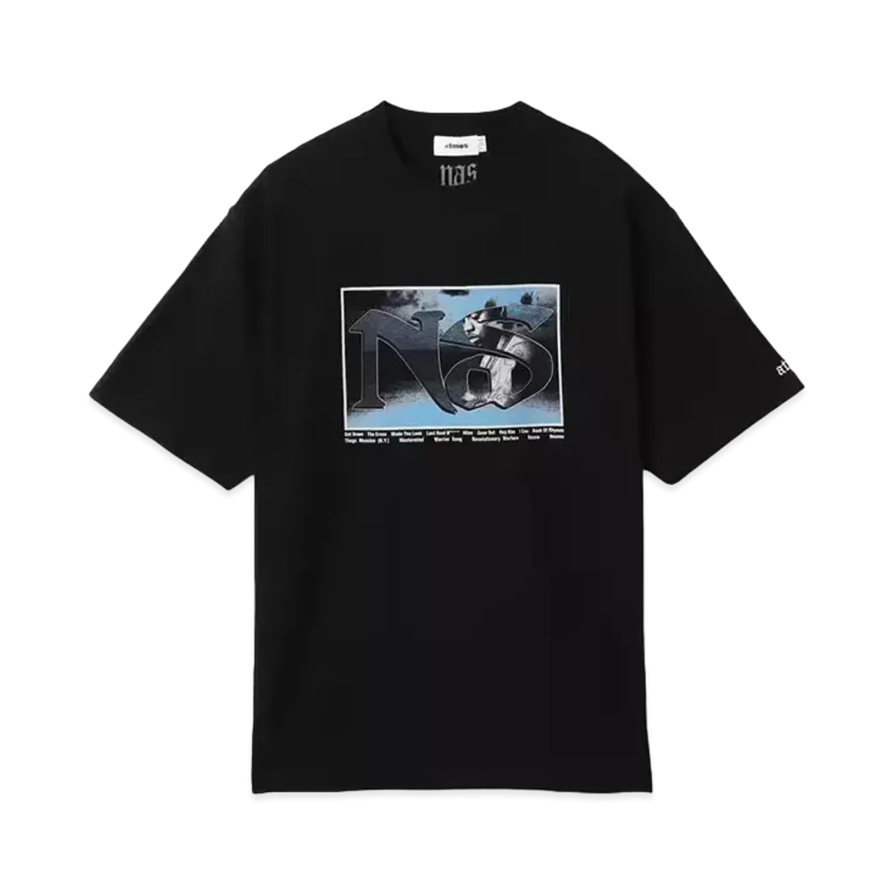 atmos x NAS Made You Look T-shirt "Black"