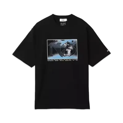 atmos x NAS Made You Look T-shirt "Black"