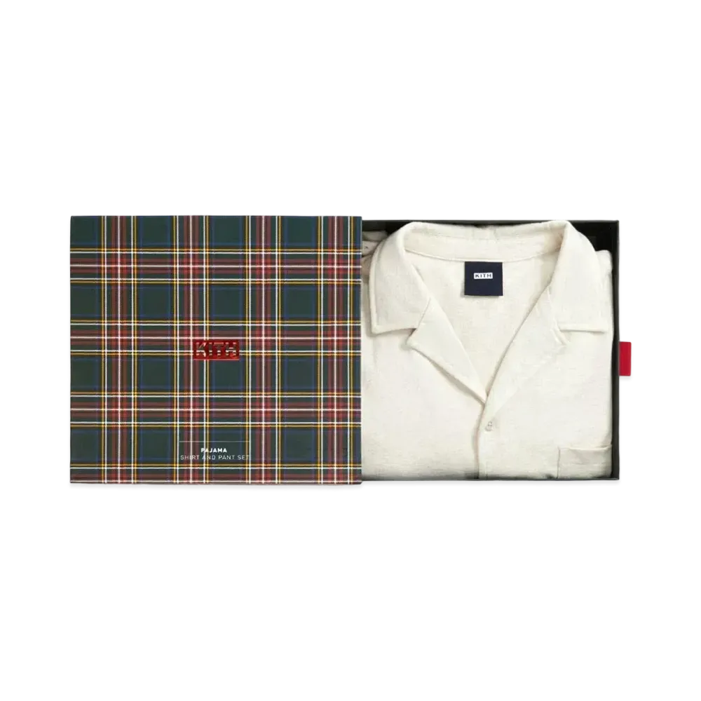 Kith Pajama Set "Heather Oatmeal"