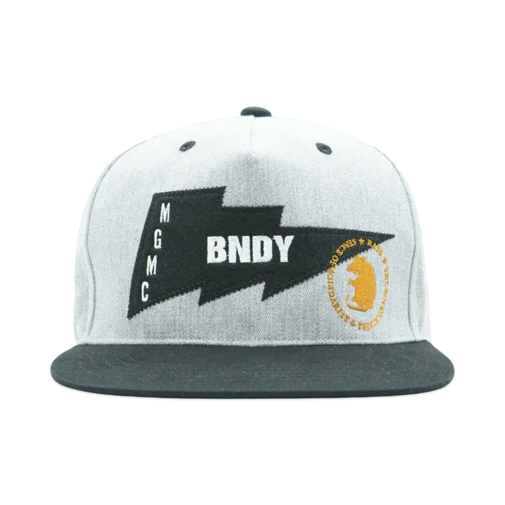 RATS HEATHER COMBI CAP "BLACK"