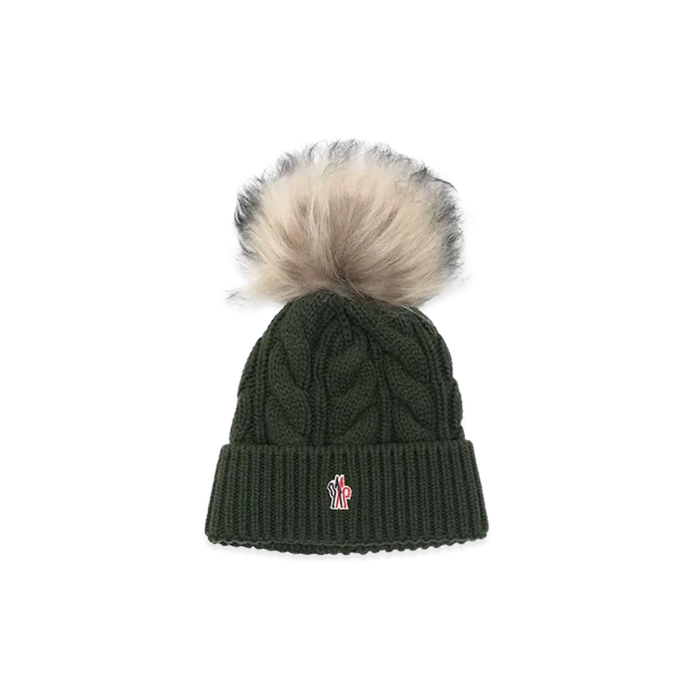 MONCLER Women's Grenoble Hats "Dark Green"