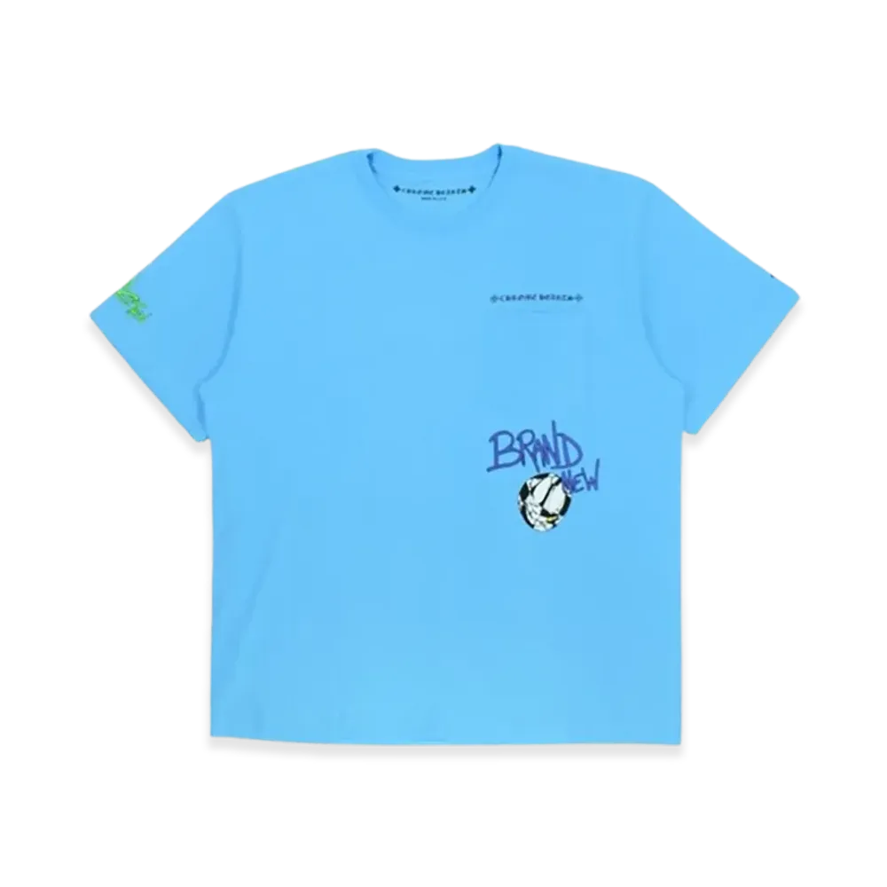 Chrome Hearts x Matty Boy Brain New Tee "Blue"