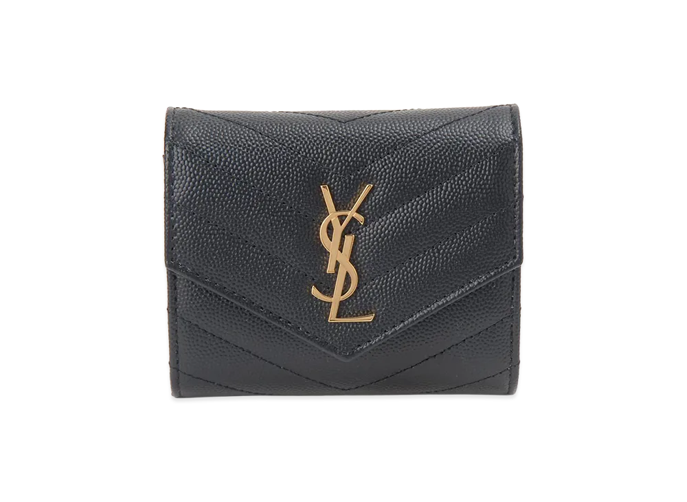 Saint Laurent Trifold Wallet "Black"