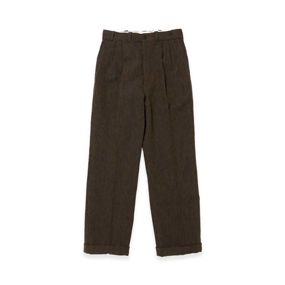 T.T Taiga Takahashi LOT.201 Work Trousers "Brown"