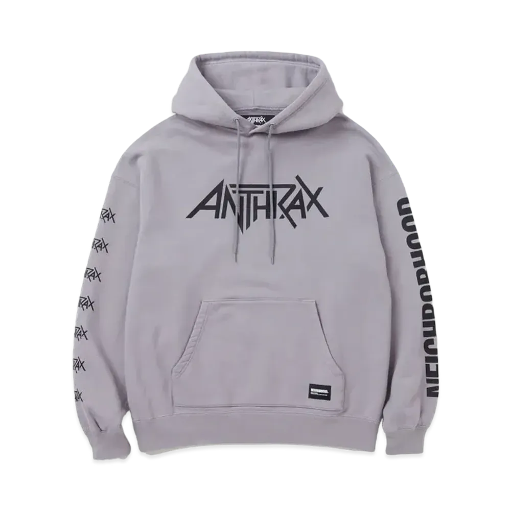 NEIGHBORHOOD x ANTHRAX Sweatparka LS-2 "Gray"