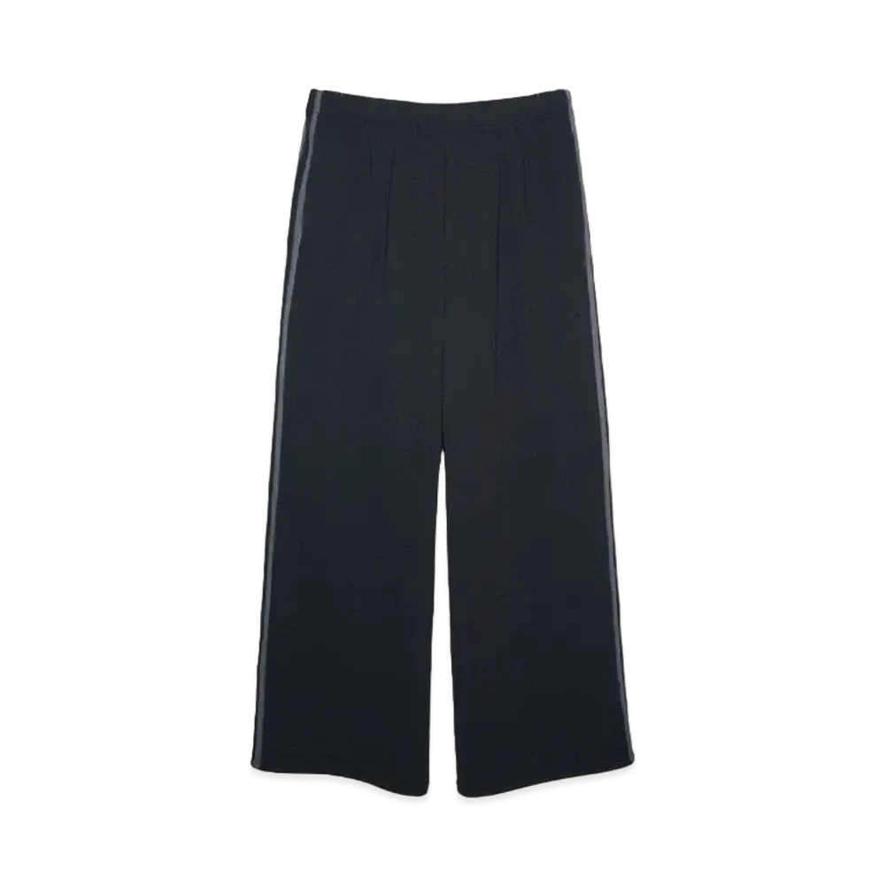 LAD MUSICIAN ESTER JERSEY TRACK PANTS "BLACK x GRAY"