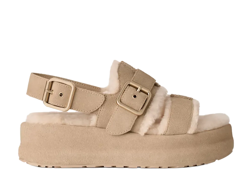 UGG Women's Enwrap Sandal "Mustard Seed"