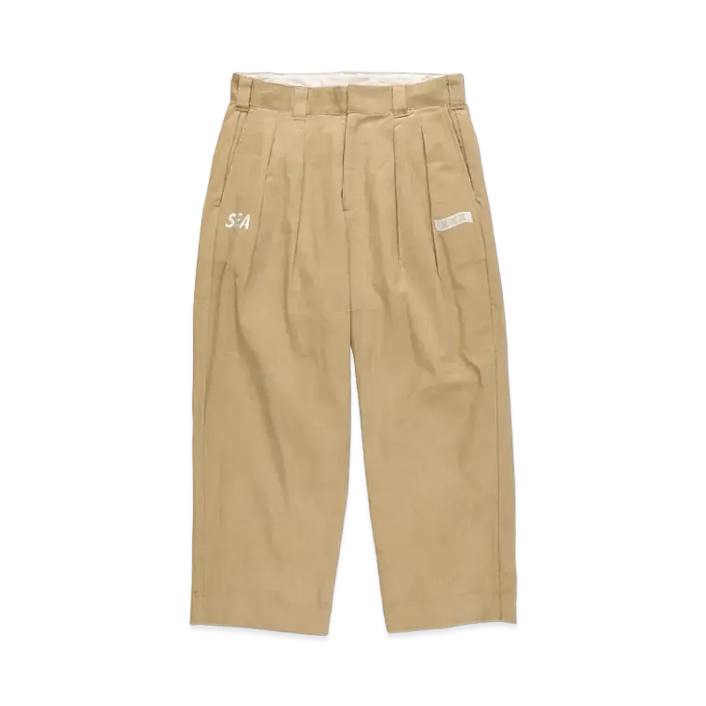 WIND AND SEA GOD SELECTION XXX CORDUROY TROUSERS "Beige"