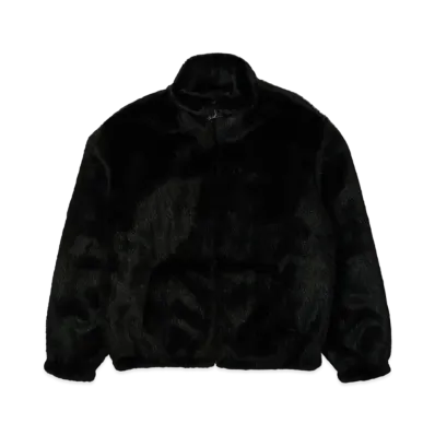 PALACE FAUX FUR JACKET "Black"