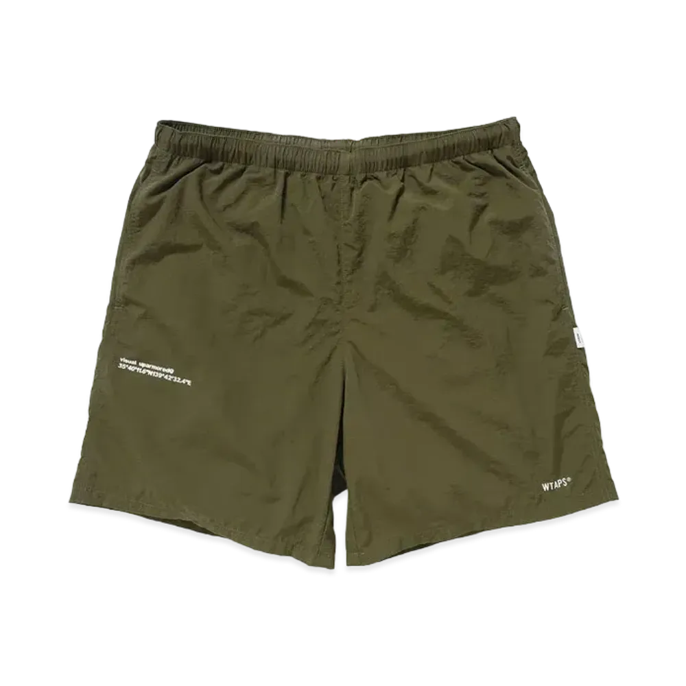 WTAPS Academy / Shorts / Nylon. Taffeta "Olive Drab"