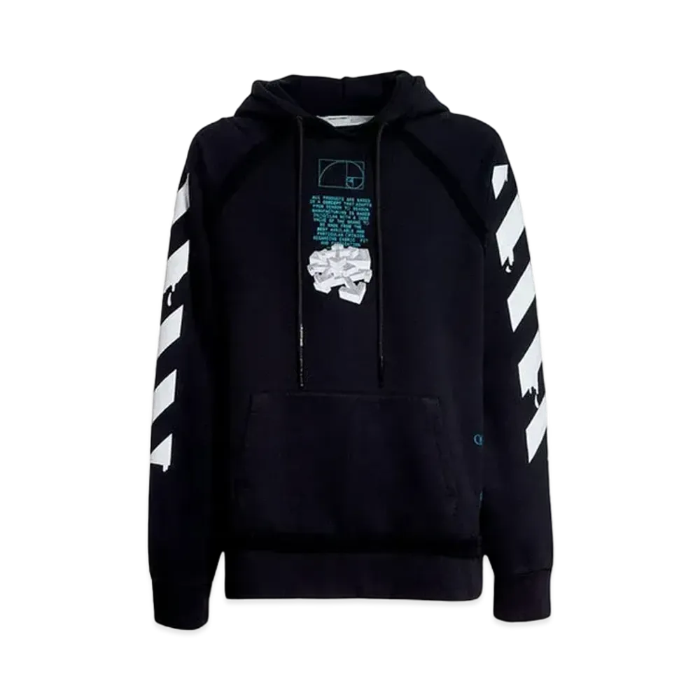 OFF-WHITE Dripping Arrows Incompiuto Hoodie "Black"