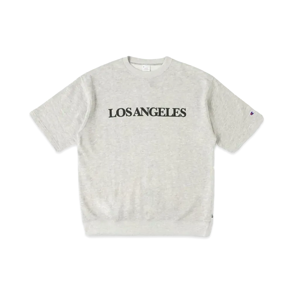 Champion for RHC Ron Herman SS Sweat Tee Los Angeles "Black"
