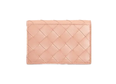 Bottega Veneta Business Card Holder "Peachy"
