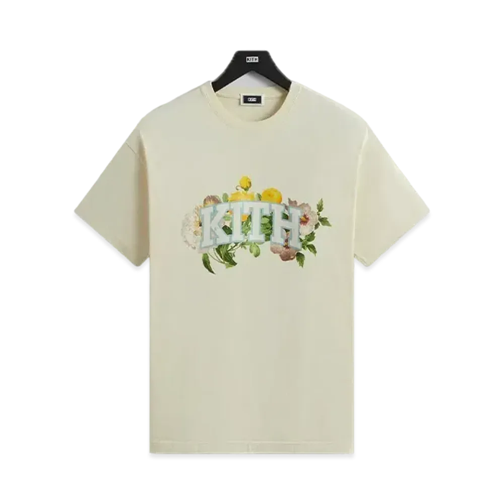 Kith Floral Arch Vintage Tee "Sandrift"