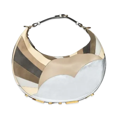 FENDI Fendigraphy Medium Leather Bag Inlay "Multicolor"