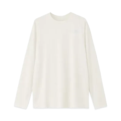 The North Face Long Sleeve GTD Melange Crew "Grayish White"