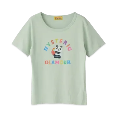 HYSTERIC GLAMOUR Panda House T-Shirt "Green"