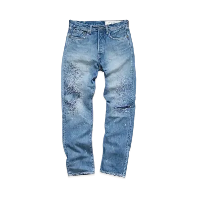 KAPITAL 14OZ DENIM 5P MONKEY CISCO "Indigo"
