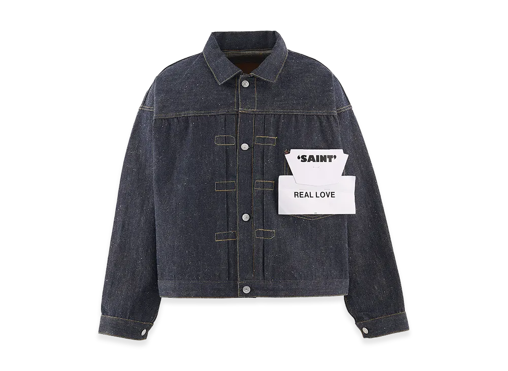 SAINT Mxxxxxx x BerBerJin BBJ Denim Jacket Regid "Blue"