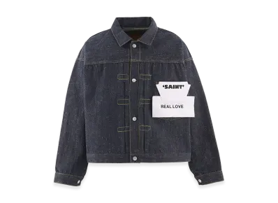 SAINT Mxxxxxx x BerBerJin BBJ Denim Jacket Regid "Blue"