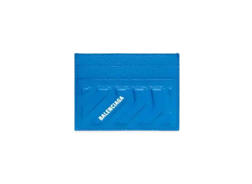 BALENCIAGA Car Card Holder "Blue"