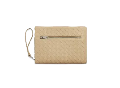 Bottega Veneta Small Intrecciato Document Case "Porridge"