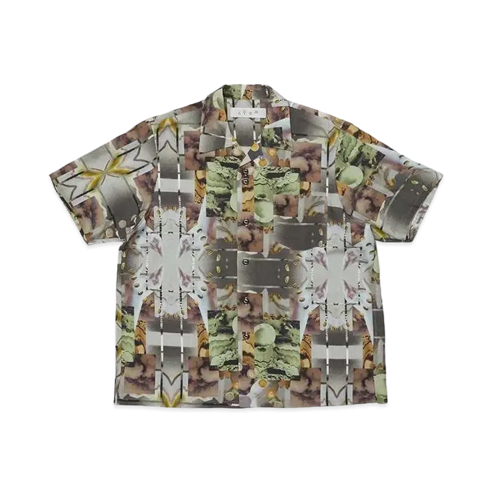 Bal COLLAGE LYOCELL SS SHIRT "GRAY"