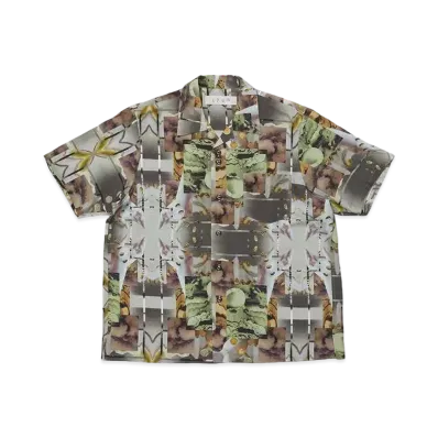 Bal COLLAGE LYOCELL SS SHIRT "GRAY"