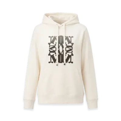 Max Mara Women's Taddeo Knit Hoodie "White"