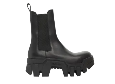 BALENCIAGA Women's Bulldozer Chelsea Boot "Black"