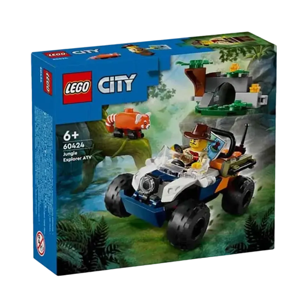 LEGO CITY "Jungle Explorer ATV Red Panda Mission" [60424]