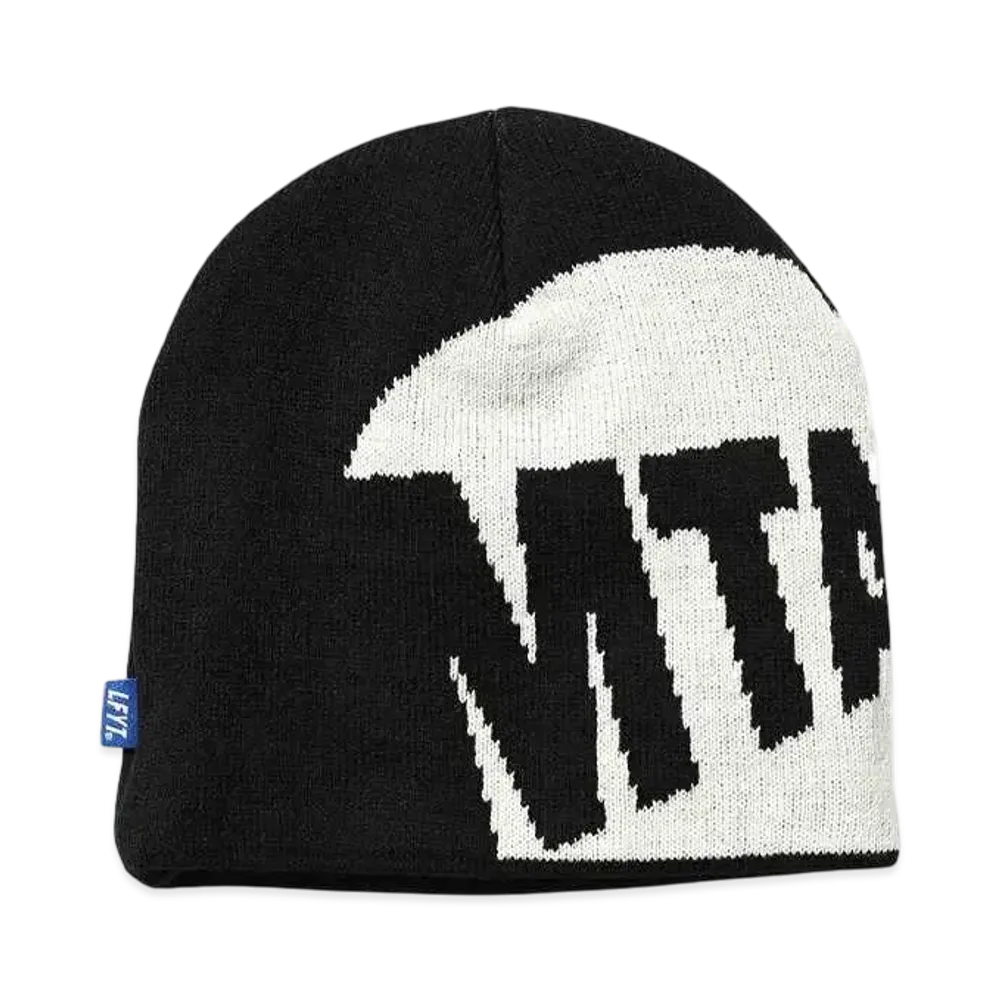 MTA x LFYT LOGO SINGLE BEANIE "BLACK"