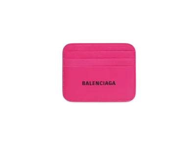 BALENCIAGA Cash Card Holder with Split "Pink"