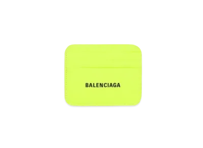 BALENCIAGA Slit Cash Card Holder "Yellow"