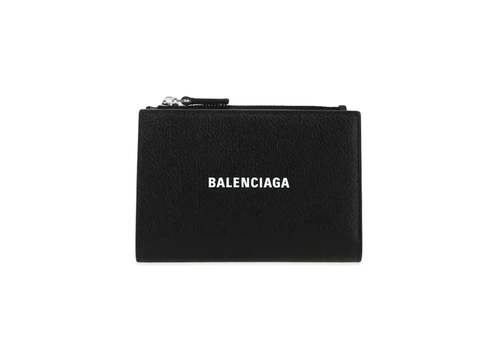 BALENCIAGA Cash Zipped Wallet "Black"