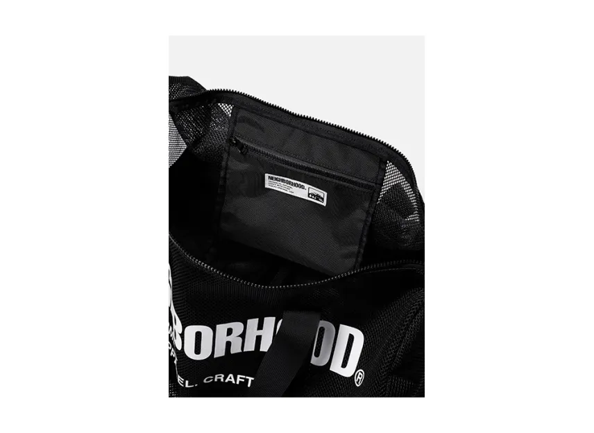 NEIGHBORHOOD Mesh Boston Bag NEIGHBORHOOD Mesh Boston Bag