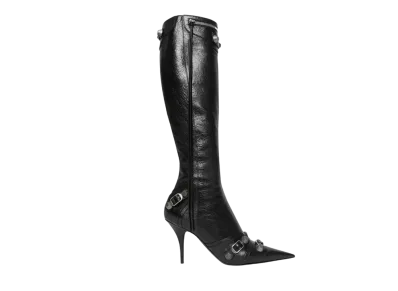 BALENCIAGA Women's Cagole 90mm Boot "Black"