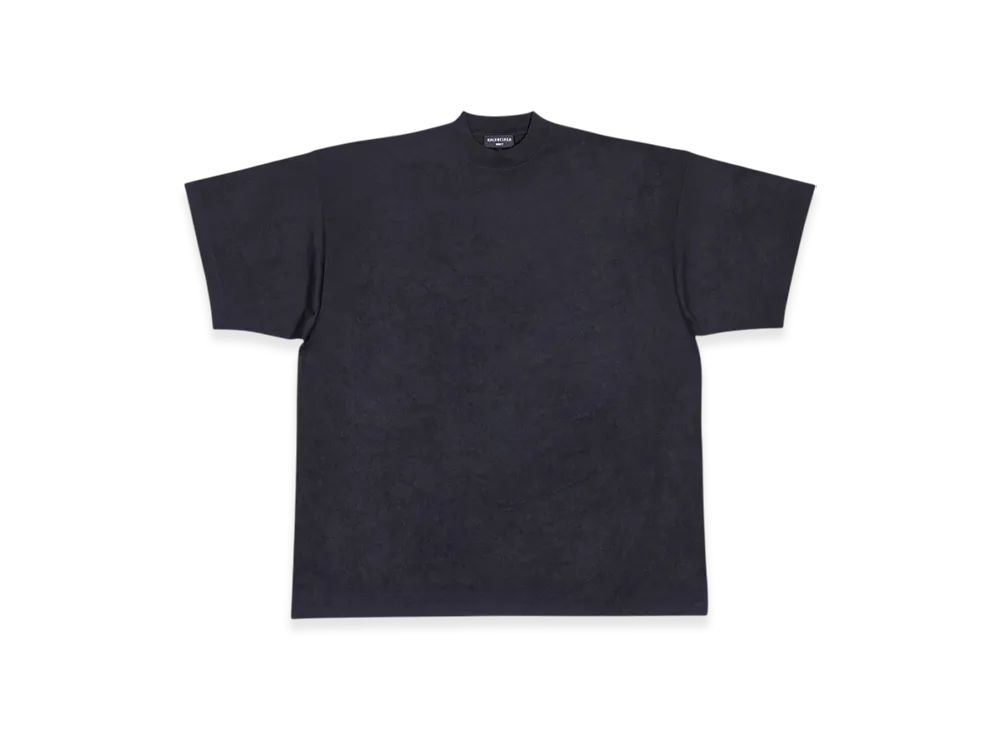 BALENCIAGA Women's Tab Oversized T-Shirt "Black"