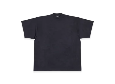 BALENCIAGA Women's Tab Oversized T-Shirt "Black"