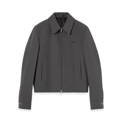 GUCCI Jacket with Zip "Gray"