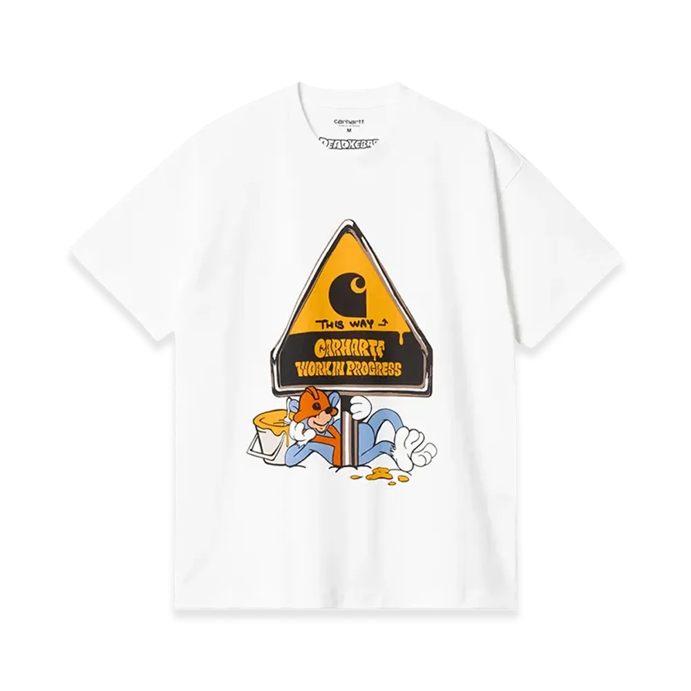 Carhartt WIP Deadkebab Workin On It T-Shirt "White"