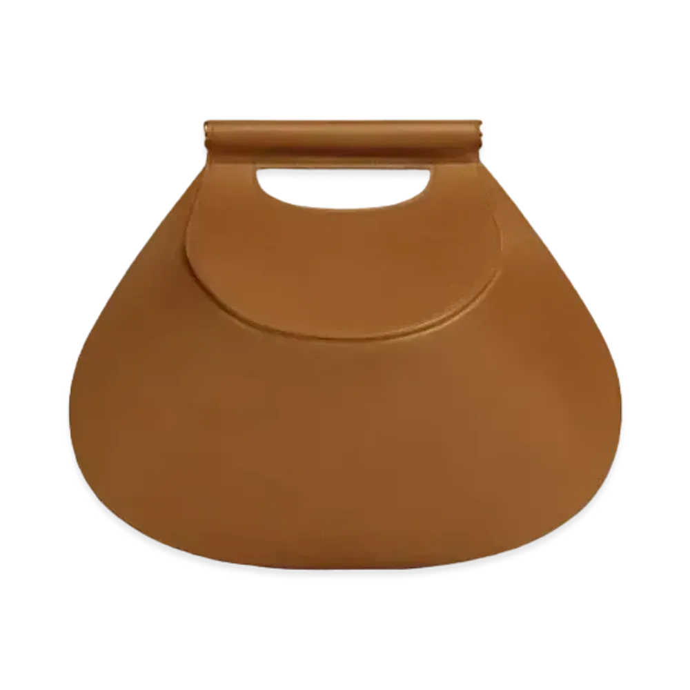 Bottega Veneta Medium Fisherman Crossbody Bag "Wood"