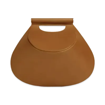 Bottega Veneta Medium Fisherman Crossbody Bag "Wood"