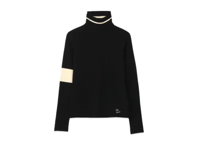 Yohji Yamamoto 12G1P PS EMBROIDERY YOHJI EMBROIDERY TURTLE "Black"