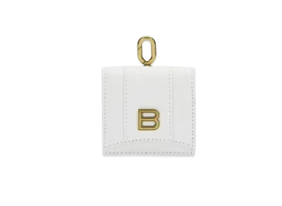 BALENCIAGA Hourglass Earpods Holder "Off White"