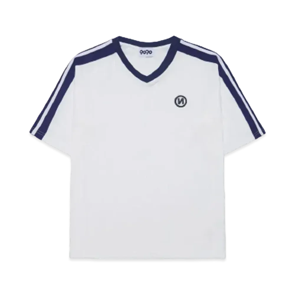 9090 N Logo Line Tee "White"