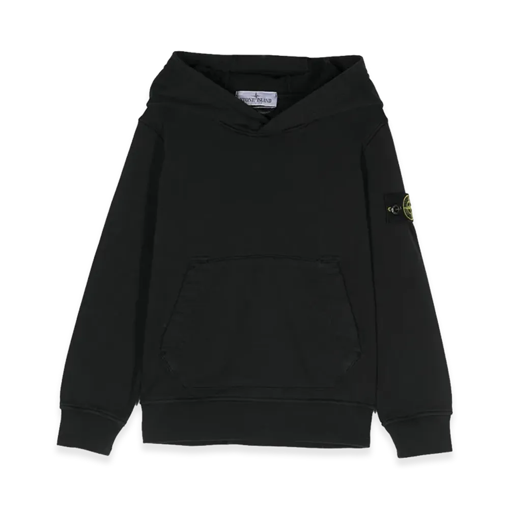 Stone Island Kids Sweaters "Black"