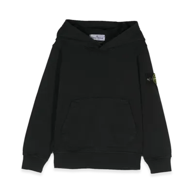 Stone Island Kids Sweaters "Black"
