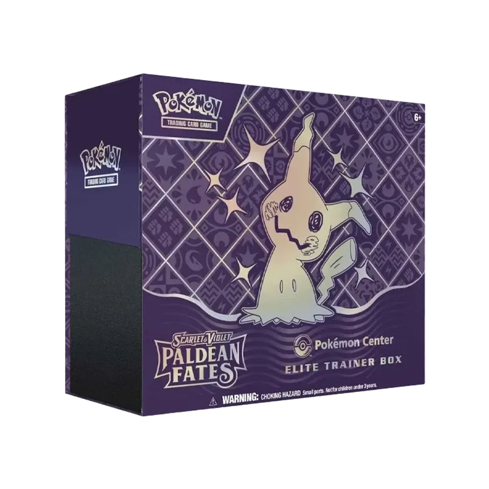 ポケモンカードゲーム 【英語版】 スカーレット&バイオレット パルデアンフェイツ ポケモンセンター エリートトレーナーボックス