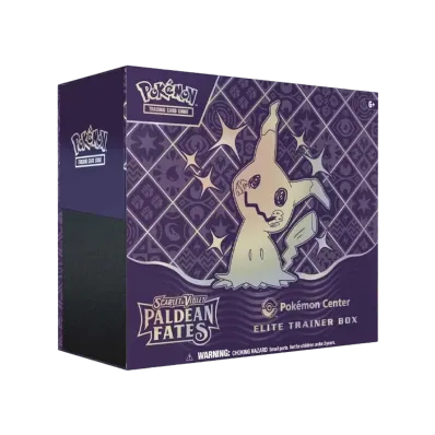 ポケモンカードゲーム 【英語版】 スカーレット&バイオレット パルデアンフェイツ ポケモンセンター エリートトレーナーボックス